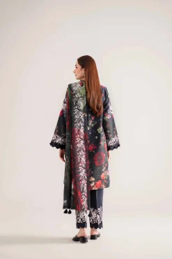 3 Piece - Digital Printed Embroidered Suit - 42502634