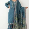 3 Piece - Digital Printed Embroidered Suit - 42601358