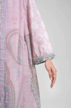 3 Piece - Digital Printed Embroidered Suit - 42601362