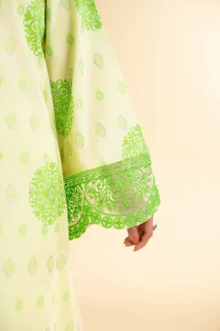 3 Piece - Digital Printed Embroidered Suit - 42501630