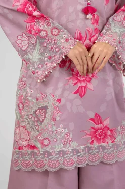 3 Piece - Digital Printed Embroidered Suit - 42601754