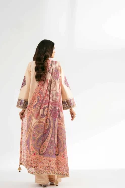3 Piece - Digital Printed Embroidered Suit - 42501711