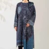3 Piece - Digital Printed Embroidered Suit - 42502889