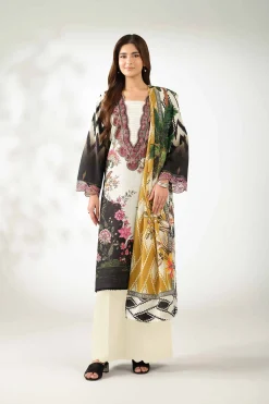 3 Piece - Digital Printed Embroidered Suit - 42502914