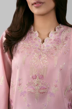 3 Piece - Digital Printed Embroidered Suit - 42601337
