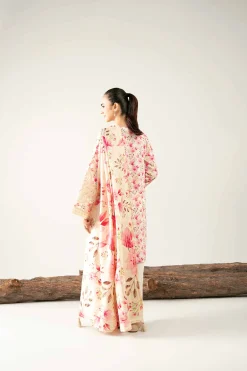 3 Piece - Digital Printed Embroidered Suit - 42503601