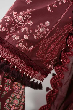 3 Piece - Digital Printed Embroidered Suit - 42601401