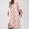 3 Piece - Digital Printed Embroidered Suit - 42601220