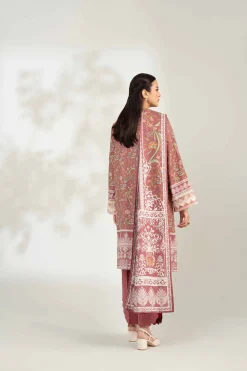 3 Piece - Digital Printed Embroidered Suit - 42502645