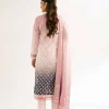 3 Piece - Digital Printed Embroidered Suit - 42502207