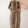 3 Piece - Digital Printed Embroidered Suit - 42502611