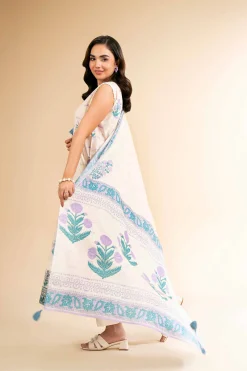 3 Piece - Digital Printed Embroidered Suit - 42501638