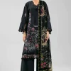 3 Piece - Digital Printed Embroidered Suit - 42601304