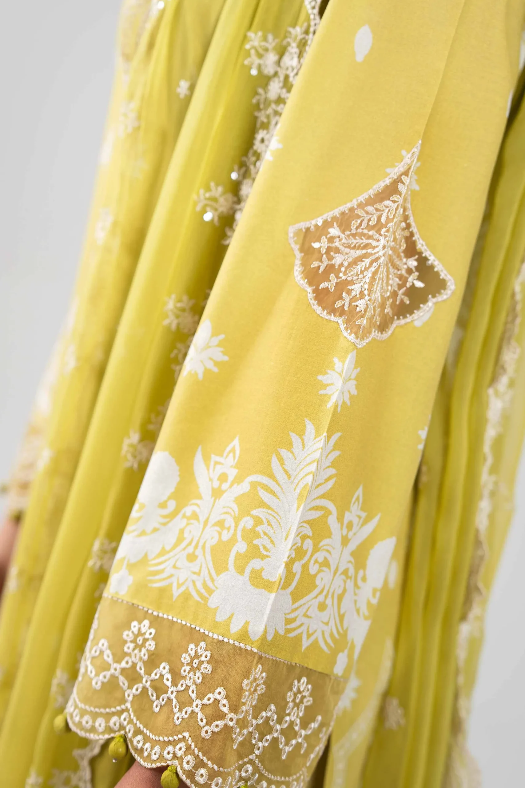 3 Piece - Digital Printed Embroidered Suit - 42601386
