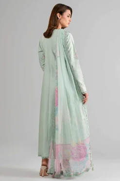 3 Piece - Digital Printed Embroidered Suit - 42601699