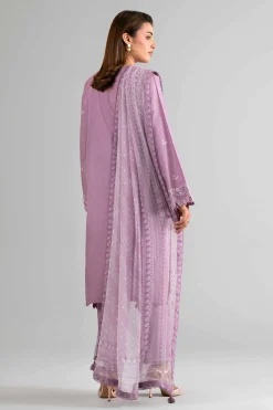 3 Piece - Digital Printed Embroidered Suit - 42601702