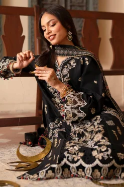 3 Piece - Digital Printed Embroidered Suit - 42601698