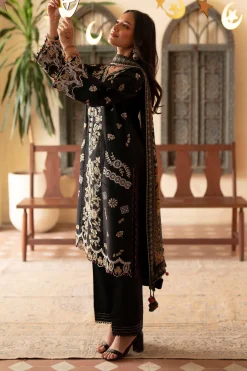 3 Piece - Digital Printed Embroidered Suit - 42601698