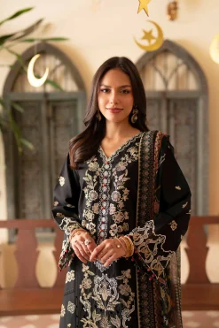 3 Piece - Digital Printed Embroidered Suit - 42601698