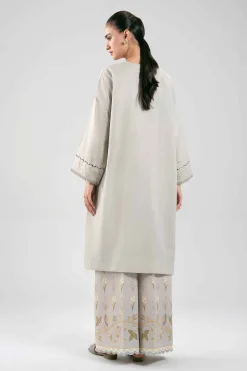 2 Piece - Digital Printed Embroidered Suit - 42601085