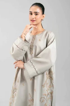 2 Piece - Digital Printed Embroidered Suit - 42601085