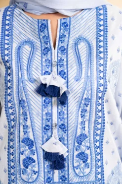 3 Piece - Digital Printed Embroidered Suit - 42501633
