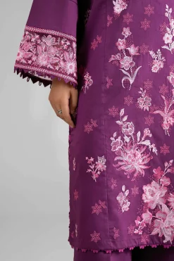 3 Piece - Digital Printed Embroidered Suit - 42601707