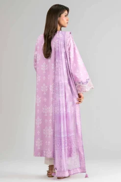 2 Piece - Digital Printed Embroidered Suit - 42601589