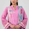 3 Piece - Digital Printed Embroidered Suit - 42601461