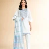 3 Piece - Digital Printed Embroidered Suit - 42501636