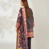 3 Piece - Digital Printed Embroidered Suit - 42502637