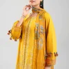 3 Piece - Digital Printed Embroidered Suit - 42601227