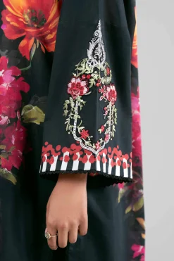 3 Piece - Digital Printed Embroidered Suit - 42601555
