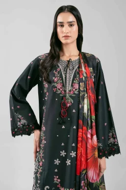 3 Piece - Digital Printed Embroidered Suit - 42601308