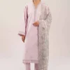 3 Piece - Digital Printed Embroidered Suit - 42601235