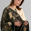 3 Piece - Digital Printed Embroidered Suit - 42601695
