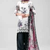3 Piece - Digital Printed Embroidered Suit - 42601332