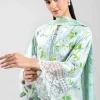 3 Piece - Digital Printed Embroidered Suit - 42601397
