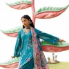 3 Piece - Digital Printed Embroidered Suit - 42601529