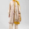 3 Piece - Digital Printed Embroidered Suit - 42601340