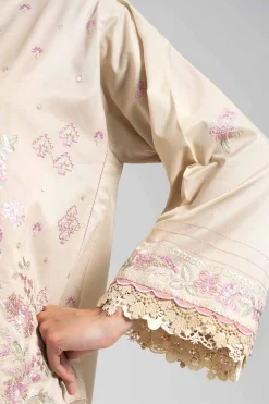 3 Piece - Digital Printed Embroidered Suit - 42601340