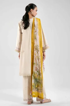 3 Piece - Digital Printed Embroidered Suit - 42601340