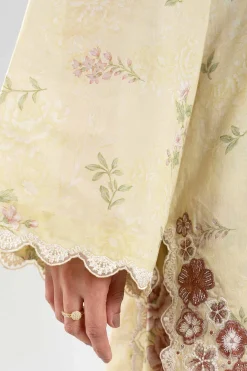 3 Piece - Digital Printed Embroidered Suit - 42601360