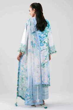 3 Piece - Digital Printed Embroidered Suit - 42601330