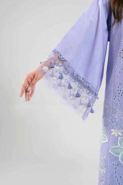 3 Piece - Digital Printed Embroidered Suit - 42601286