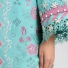 3 Piece - Digital Printed Embroidered Suit - 42601320
