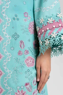 3 Piece - Digital Printed Embroidered Suit - 42601320