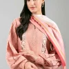 3 Piece - Digital Printed Embroidered Suit - 42601352