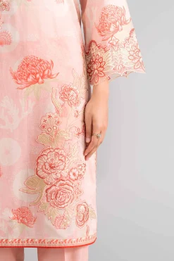 3 Piece - Digital Printed Embroidered Suit - 42601756