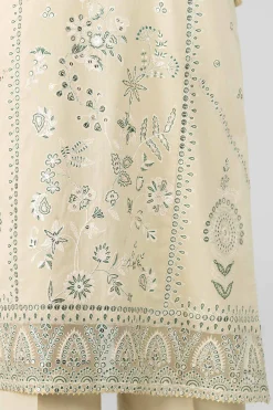 3 Piece - Digital Printed Embroidered Suit - 42601773